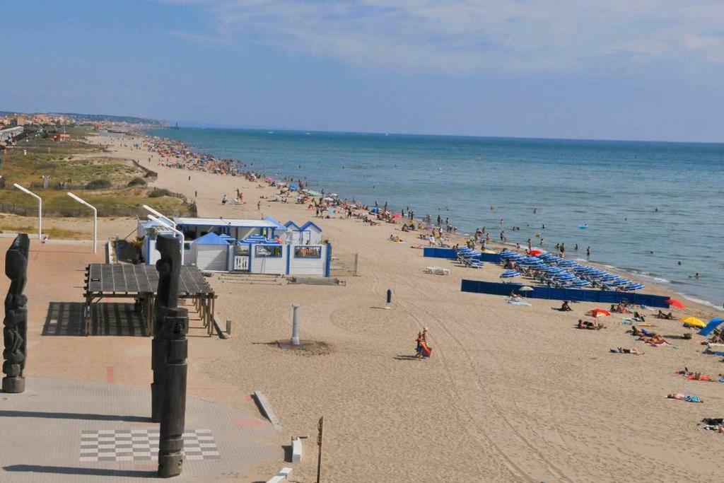 Barcaresa-Ravissant Appartement Piscine Vue Mer Wifi Parking Gratuit Le Barcarès Exterior foto